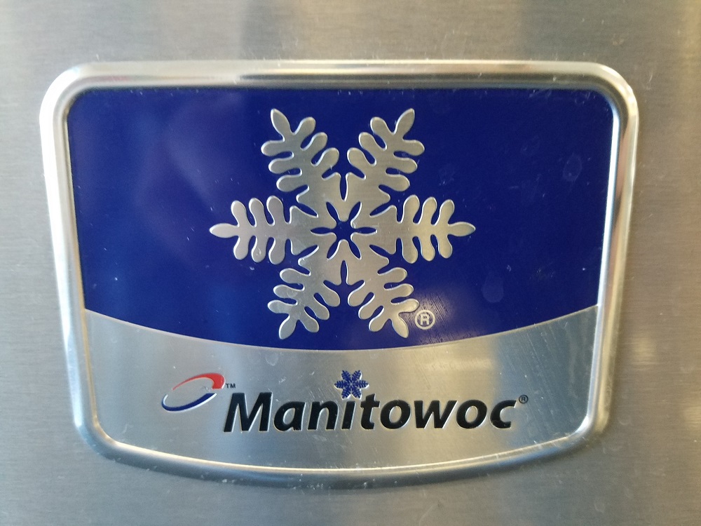 Manitowoc Ice Machine Logo on Machine