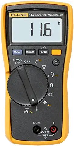 Fluke 116 Digital HVAC Multimeter-Voltage tester vs. multimeter